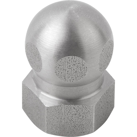 Kipp Ball Head D=M06 Stainless Steel K0422.062
